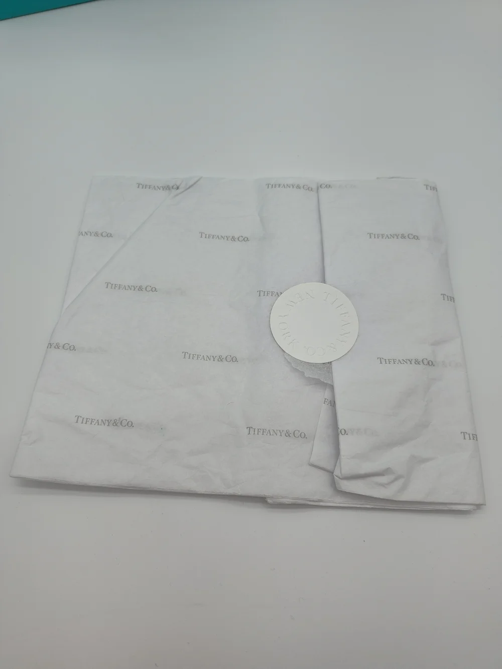 TIFFANY & CO. Gift Bag Tissue Dust Pouches Boutique Packaging Set EUC